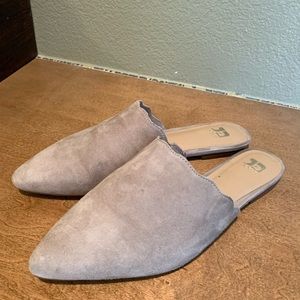 Joes suede mules